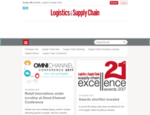 Tablet Screenshot of logisticsandsupplychain.com